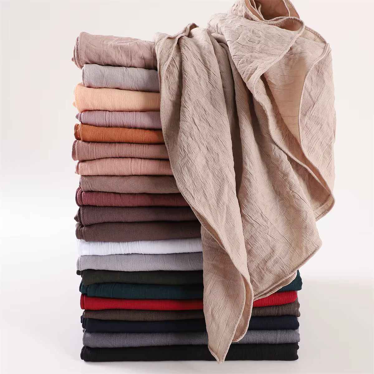 Foulard Long froissé pour femmes