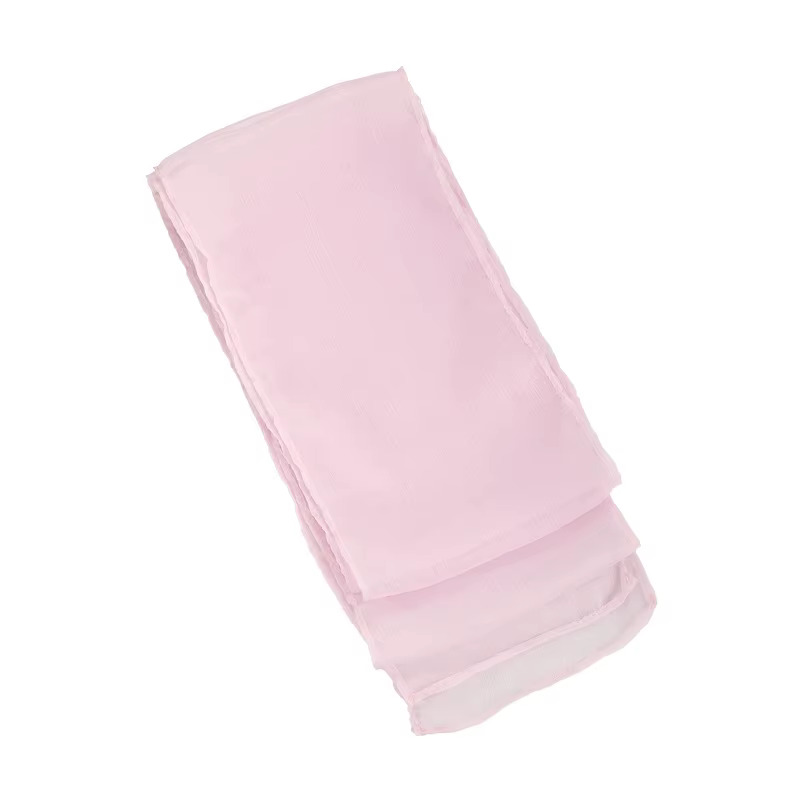 Cravate écharpe de couleur Pure douce et confortable pour le printemps et l'été