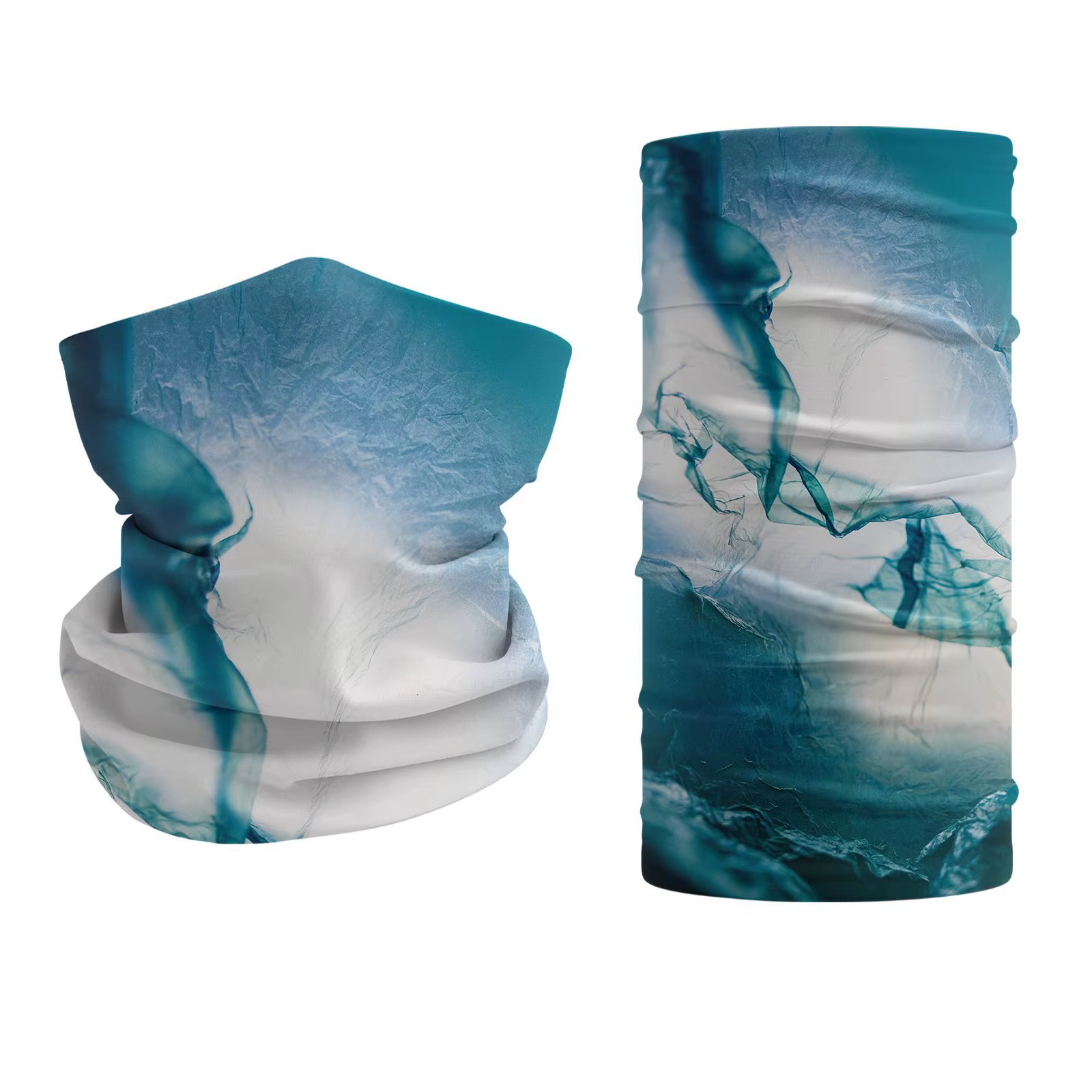 Cache-cou UPF 50 + cagoule écharpe magique masque facial en soie glacée guêtre de cou pour hommes et femmes bouclier de couverture faciale pour la pêche randonnée