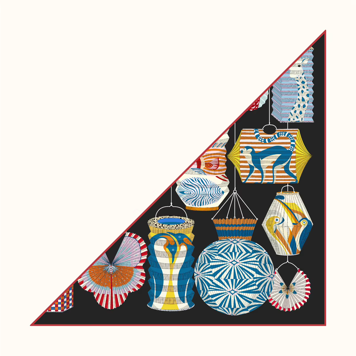 Marque Triangle Foulard femme sergé foulards en soie luxe Bandana bandeau Hijab