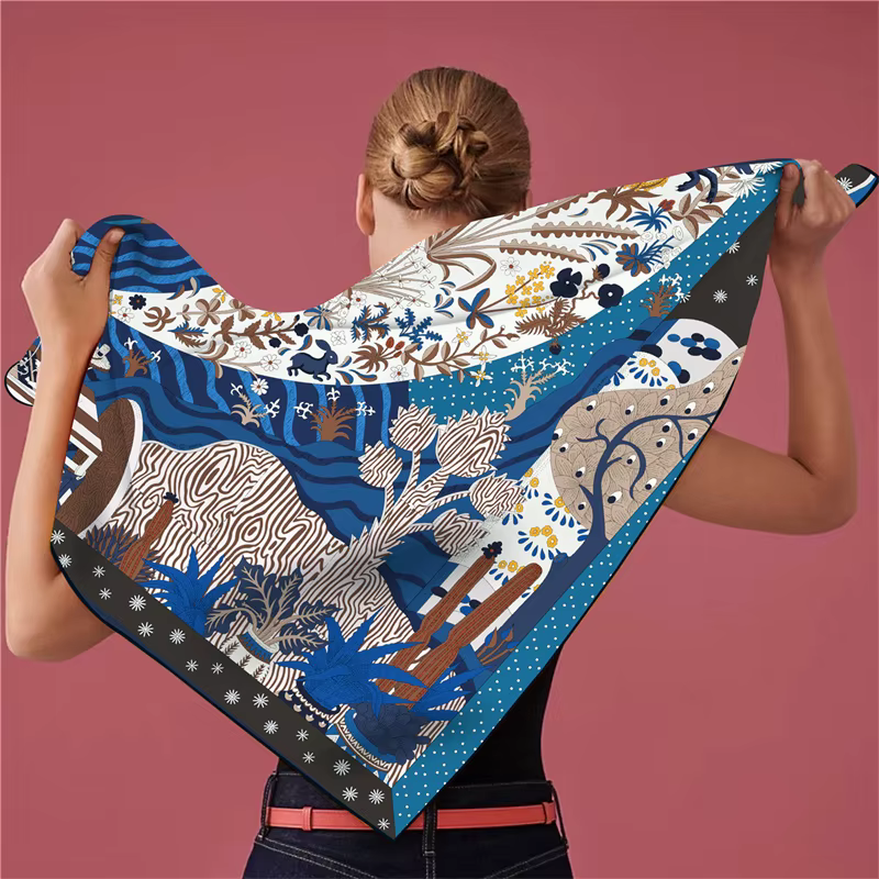 Foulard triangle pour femme