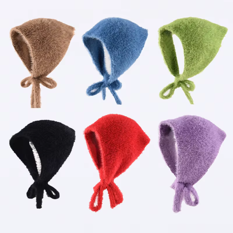 Foulard de style français pour femmes en automne et en hiver