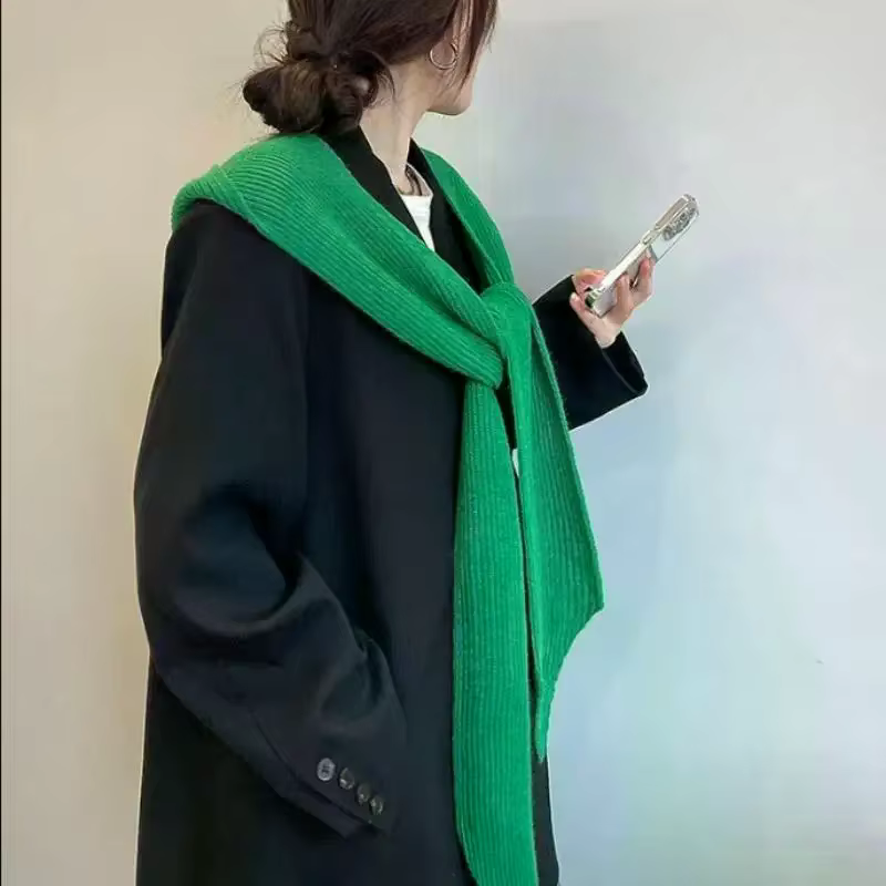 Ensemble bonnet et écharpe pour femme