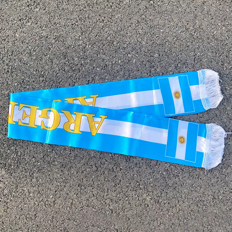 Écharpe de football Aerlxemrbrae 14*130cm – Foulard de supporter Espagne