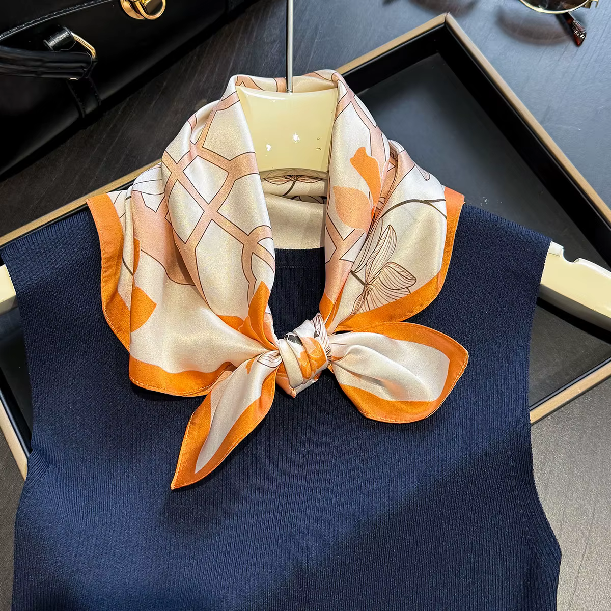 Foulard 100% Soie de Mûrier pour Femme