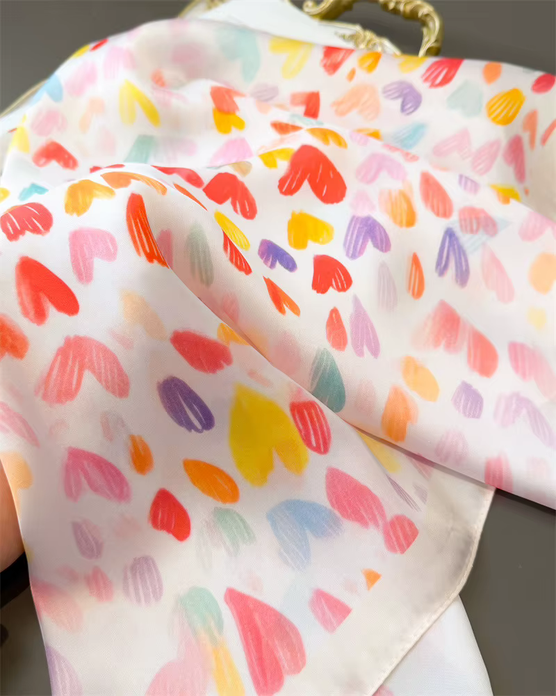 Foulard carré 70x70cm pour femme