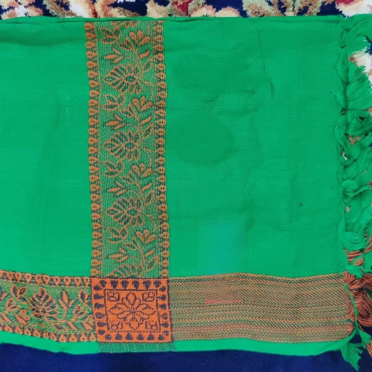 Foulard vert musulman pour hommes