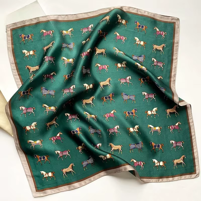 Écharpe de cou de marque de luxe pour femmes