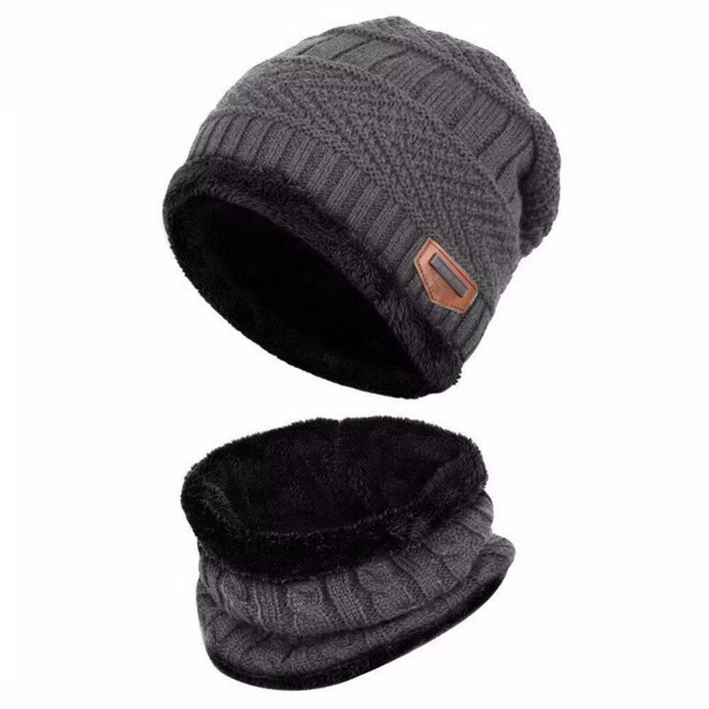 Bonnet et écharpe thermique pour enfants