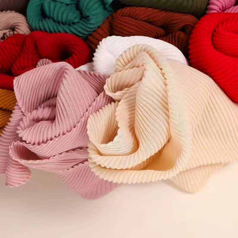 Nouveau foulard en coton et lin de couleur Pure 90
