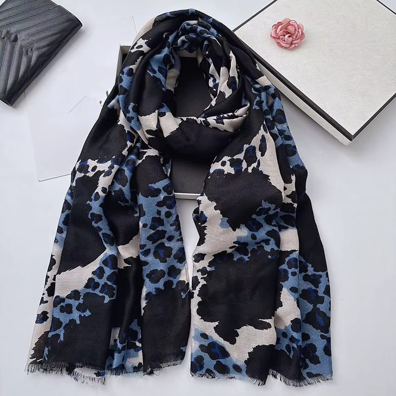 Écharpe sexy imprimé léopard pour femme