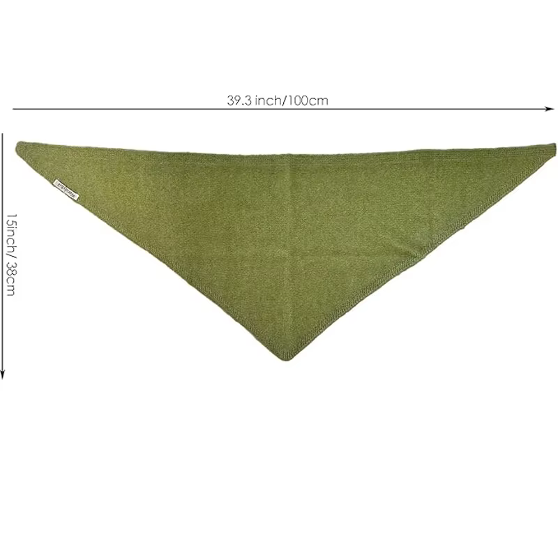 Écharpe Triangle tricotée pour femmes