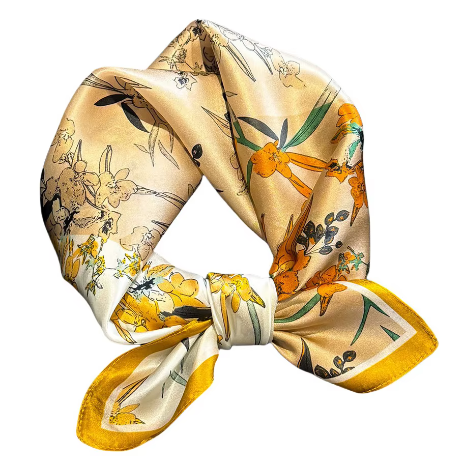 Foulard Chic en soie de mûrier pour femmes