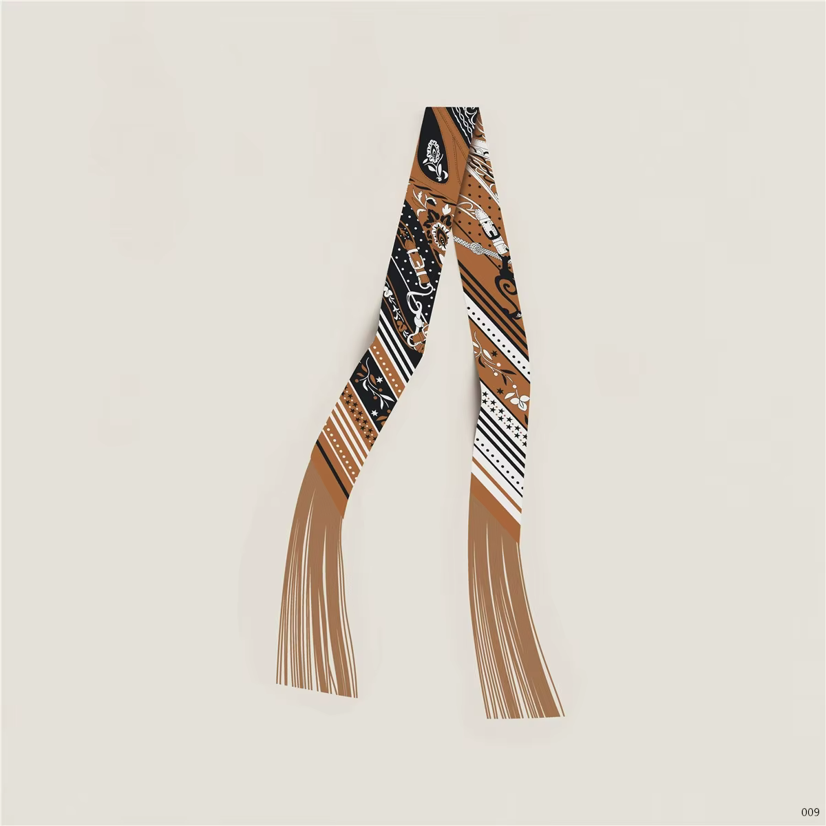 Nouveau design – Foulard long à franges pour femme