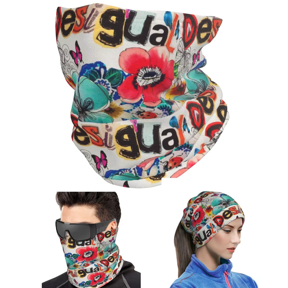 Desigual – couvre-cou personnalisé en bandana