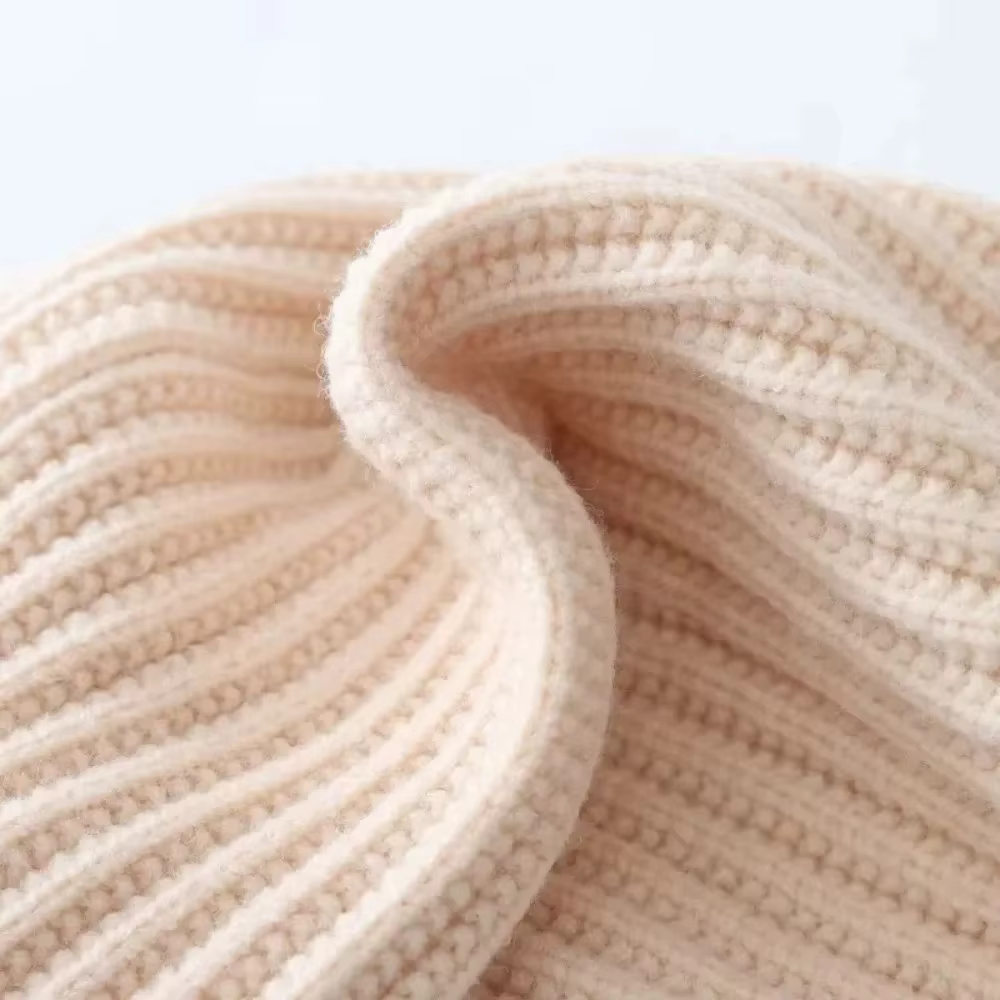 Écharpe en laine épaisse double couche pour hommes et femmes