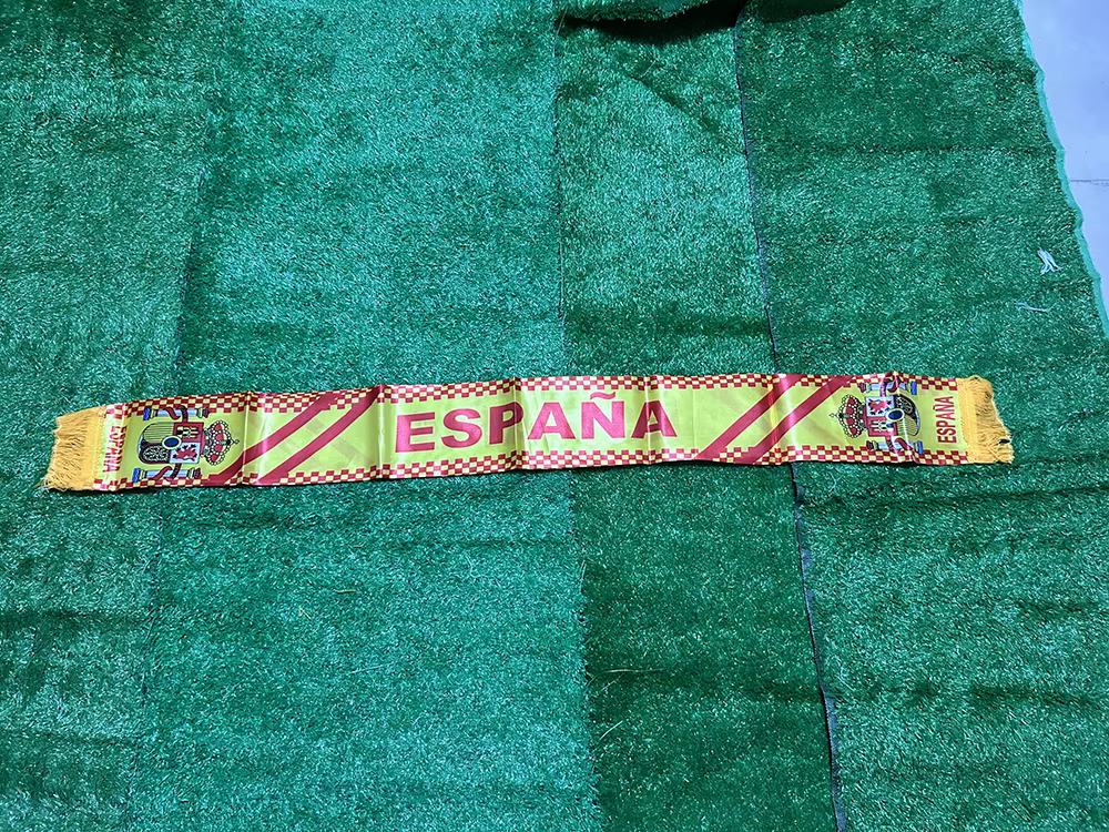 Écharpe Drapeau Ciel d'Espagne 14x130cm