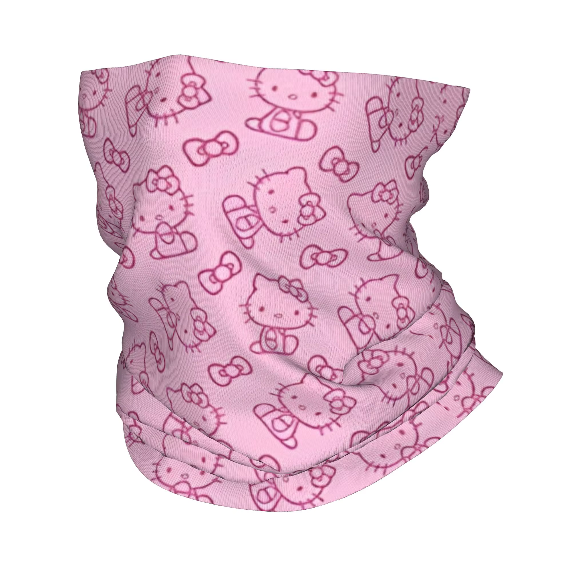 Cache-cou imprimé Hello Kitty Kawaii