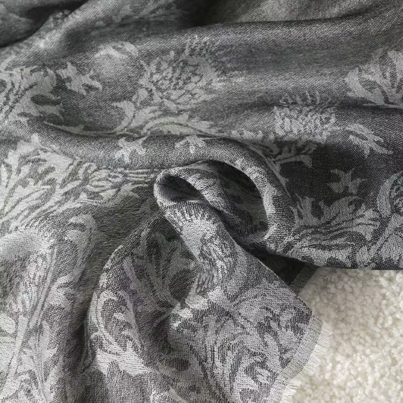 Écharpe 100% cachemire pour femme, châle luxueux, doux et chaud, léger, élégant, jacquard, polyvalent, décontracté, tendance