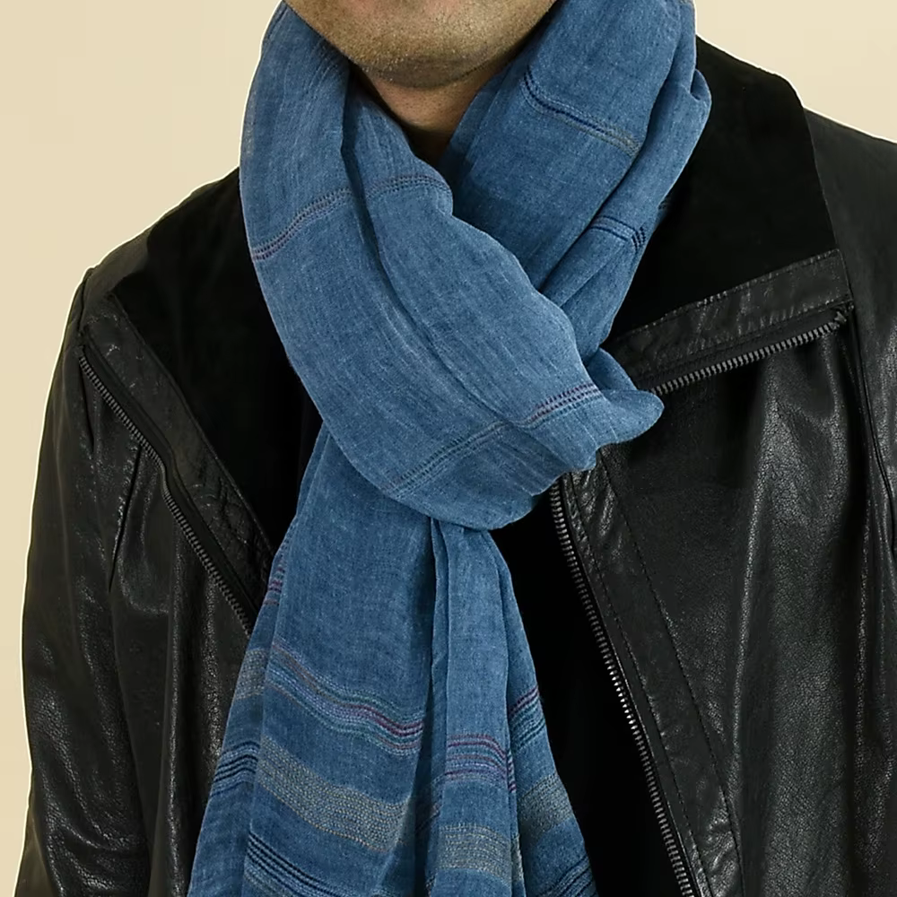 2019 nouveauté unisexe Style hiver écharpe coton et lin couleur unie longues femmes foulards châle mode hommes