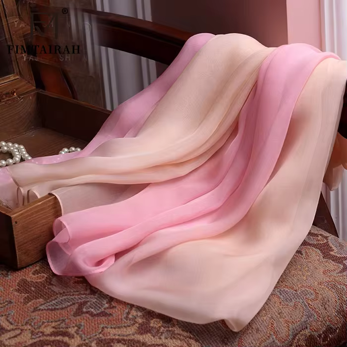 Fimchlorine-Foulard de la présidence solide pour femme