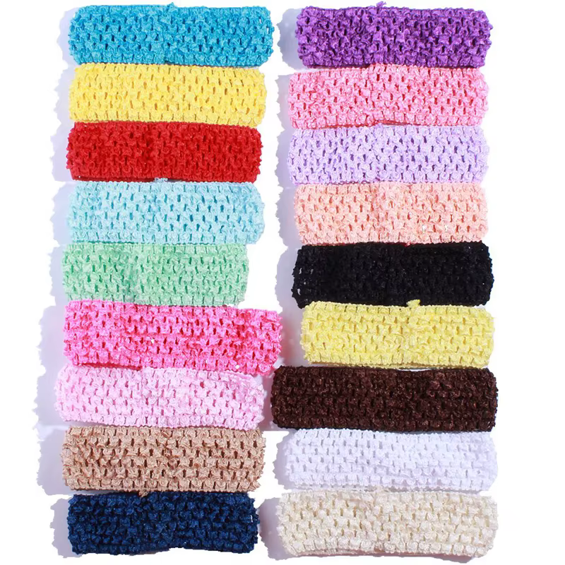 Bande élastique au crochet pour cheveux
