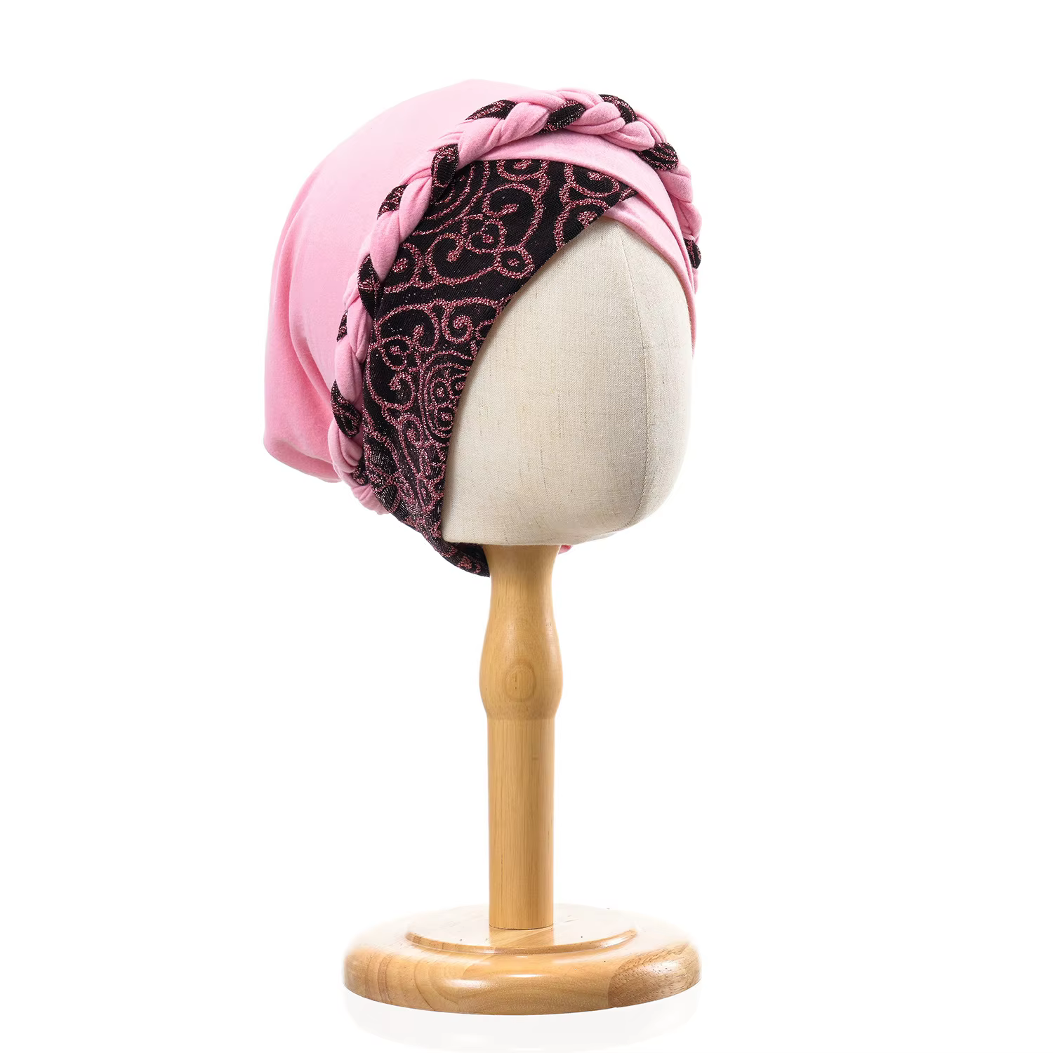 Foulard de tête pour femmes musulmanes Turban casquette dames imprimé islamique Bonnet chapeau tresse bandeau Turbante Mujer bonnets chapeaux