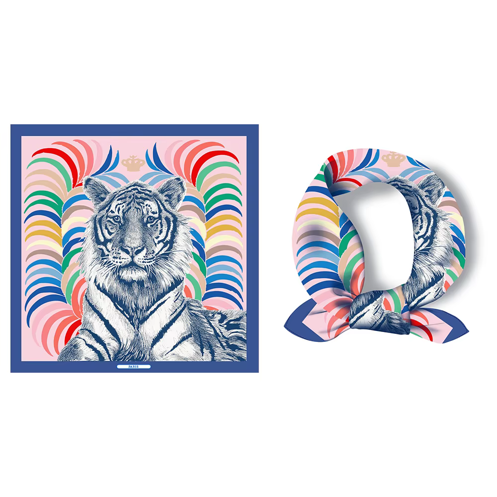 Foulard en soie sergé pour femmes