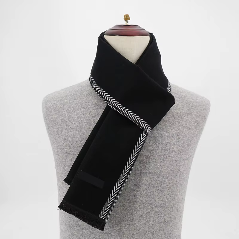 Marque de luxe hiver Plaid cachemire écharpe pour hommes chaud cou écharpes