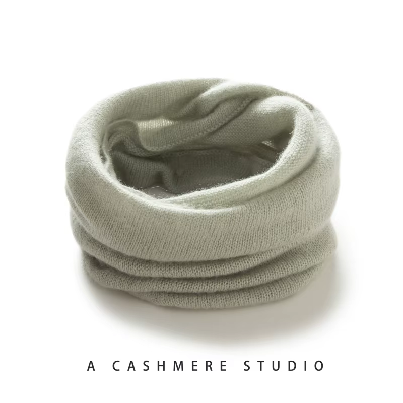100% cachemire tricot écharpe hiver nouvelles femmes solide doux chaud foulards cou chaleur
