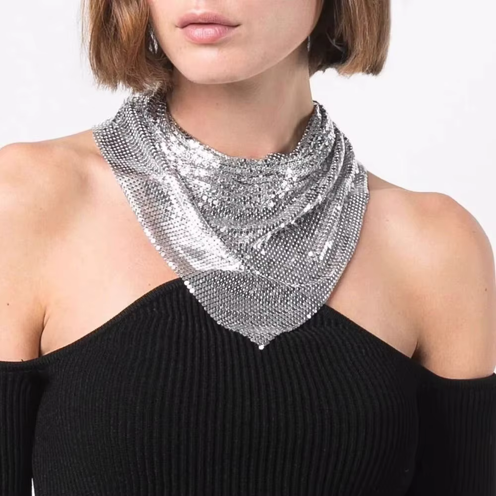 Foulard à paillettes Triangle foulards