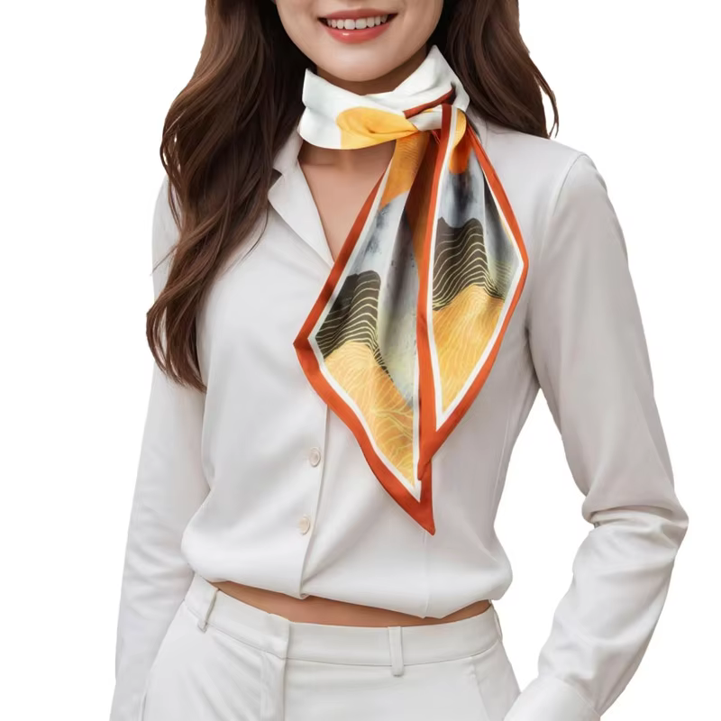 Foulard Long en soie pour femmes