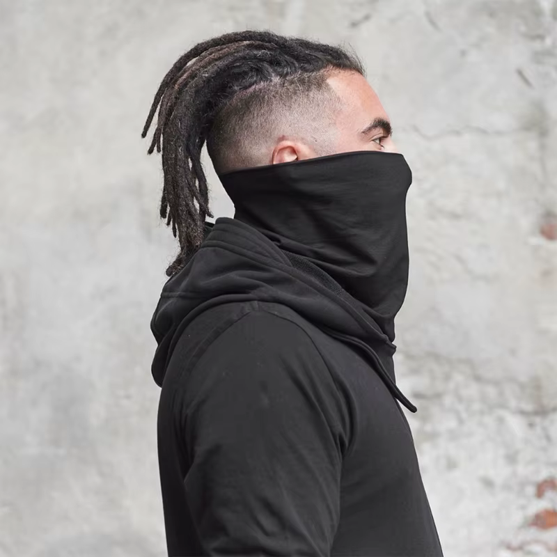 Chapeau à capuche écharpe cagoule