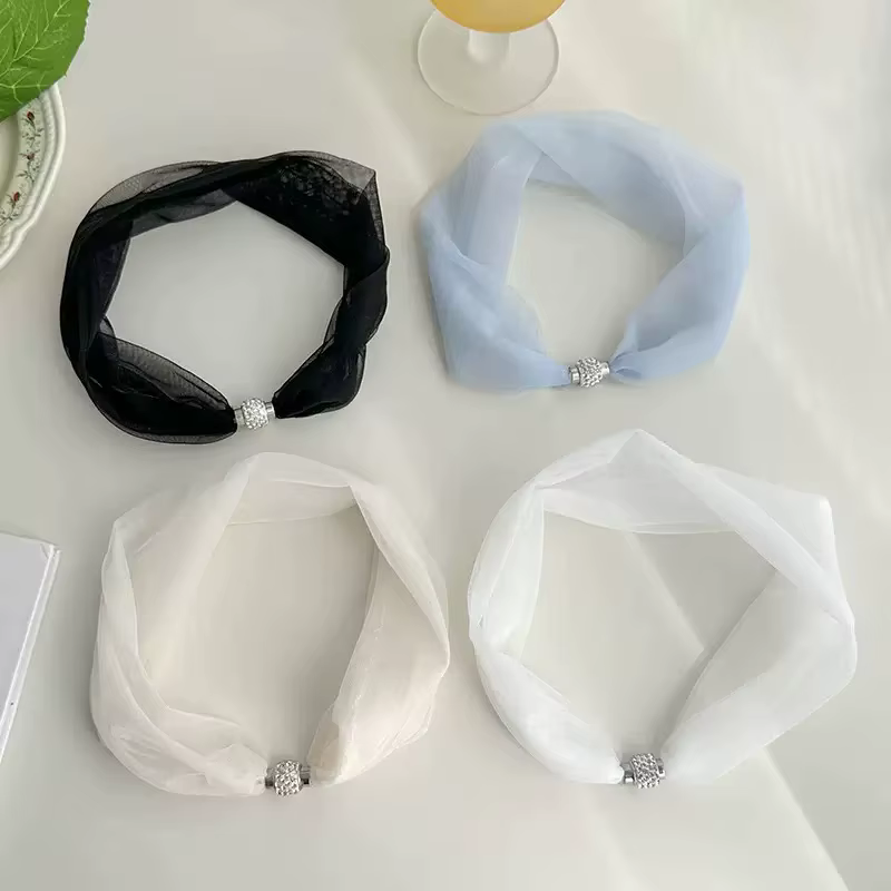 Écharpe d'été en dentelle pour femme