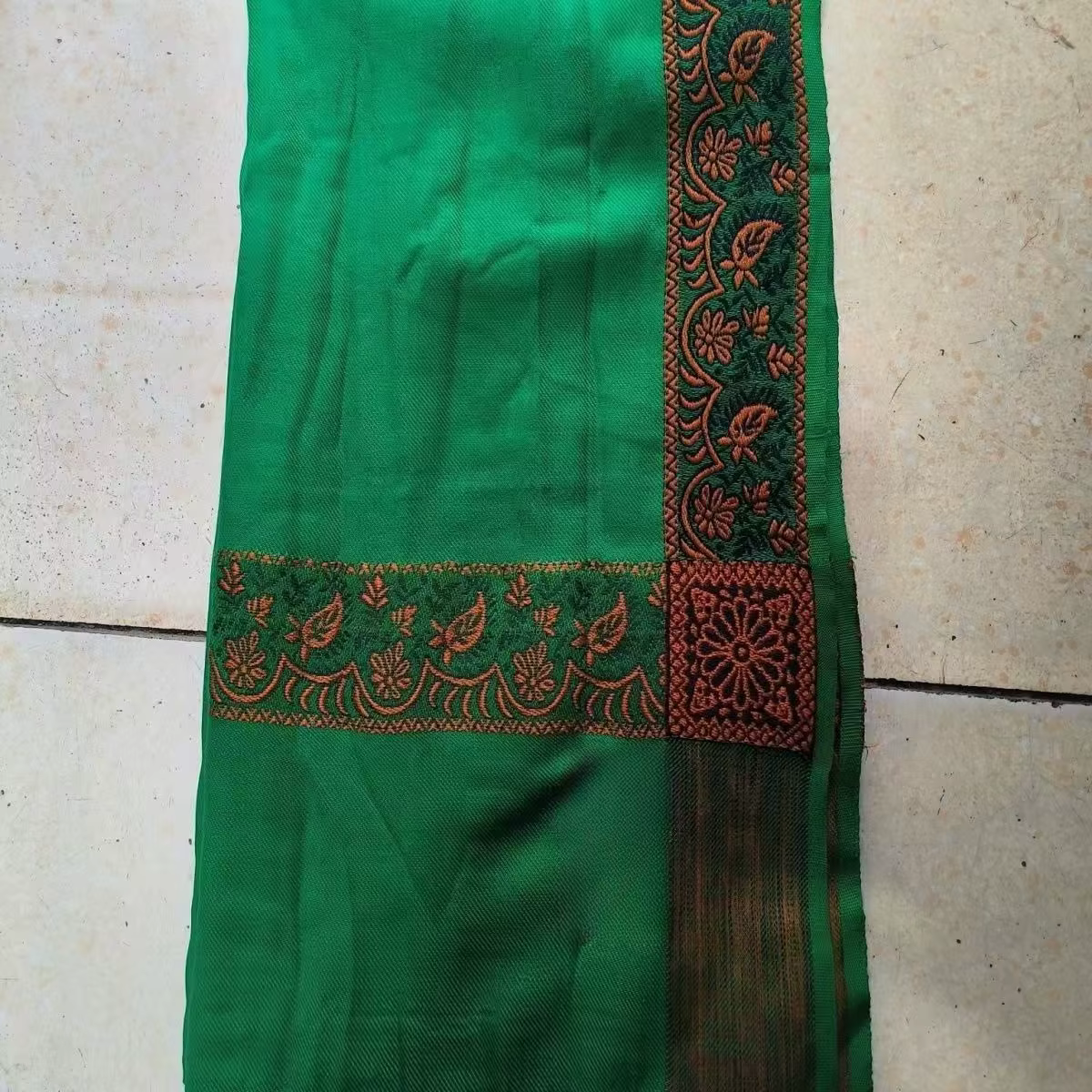 Foulard vert musulman pour hommes